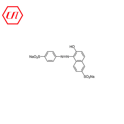 85% সূর্যাস্ত হলুদ খাদ্য রঙ C.I.15985 CAS 2783-94-0 হলুদ রঙ্গক রাসায়নিক সংশ্লেষণ
