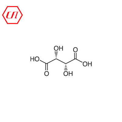 L ((+) -টার্টারিক এসিড ফুড অ্যাডিটিভস CAS 87-69-4