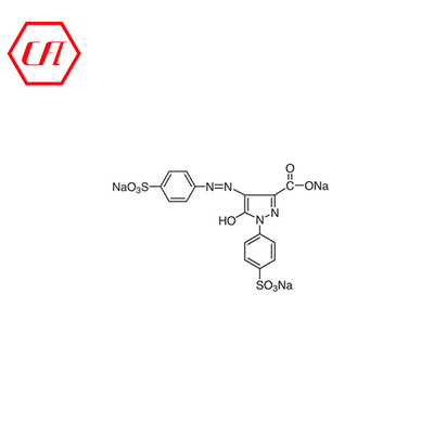 E102 খাদ্য সংযোজনকারী টারট্রাজিন পাউডার 85% CAS 1934-21-0